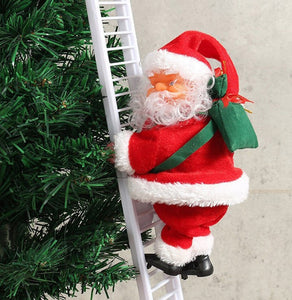 Electric Climbing Ladder Santa Claus Christmas