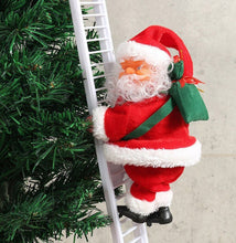 Load image into Gallery viewer, Electric Climbing Ladder Santa Claus Christmas