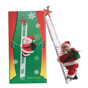 Electric Climbing Ladder Santa Claus Christmas